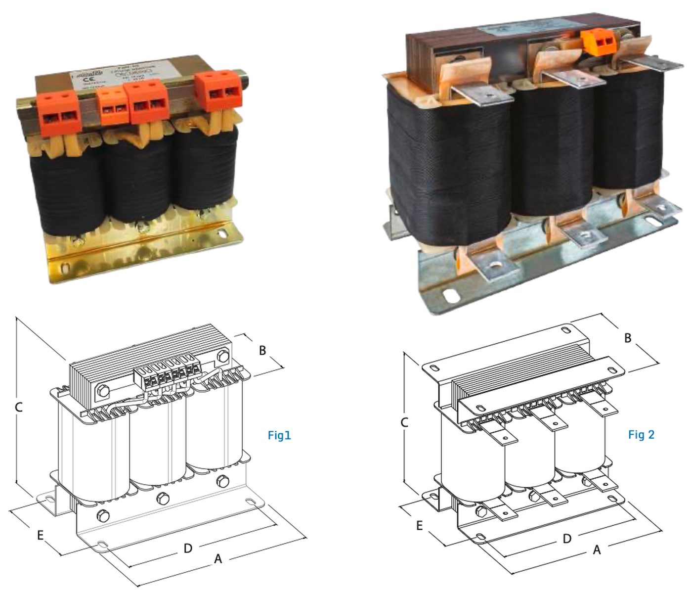 R3F — Three-Phase Filter Reactors