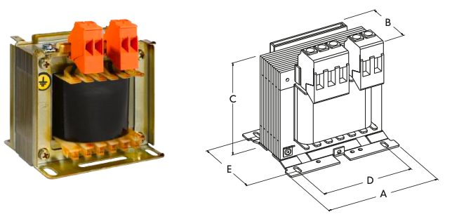 T1C — Isolating & Safety (input/output 1 side)