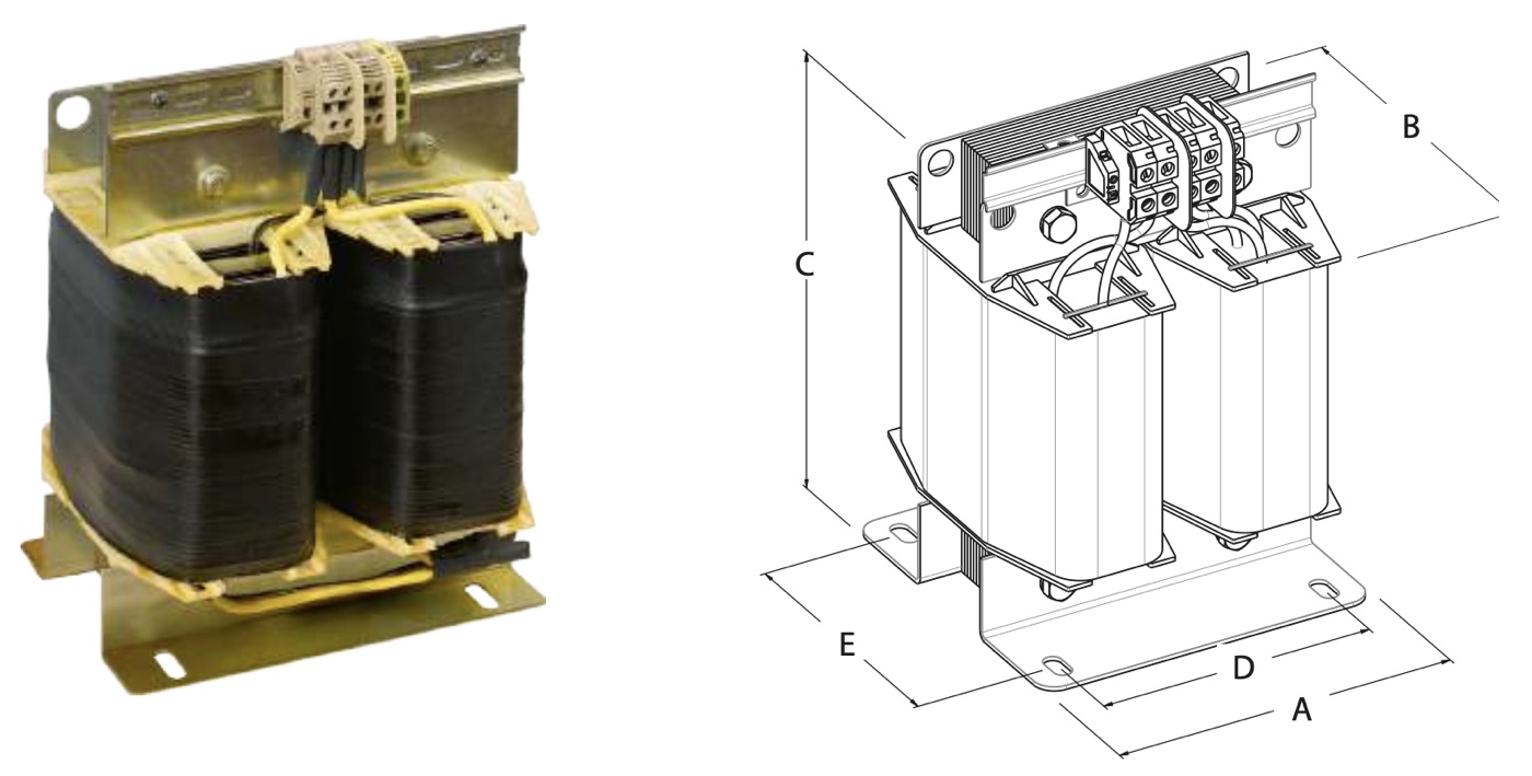 T2 — Dry-Type Single-Phase Power